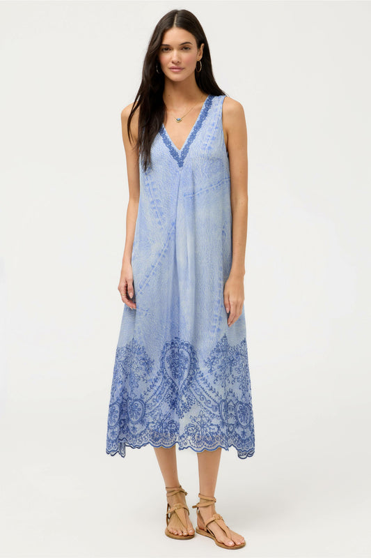 Johnny Was QUINLIN MIDI DRESS