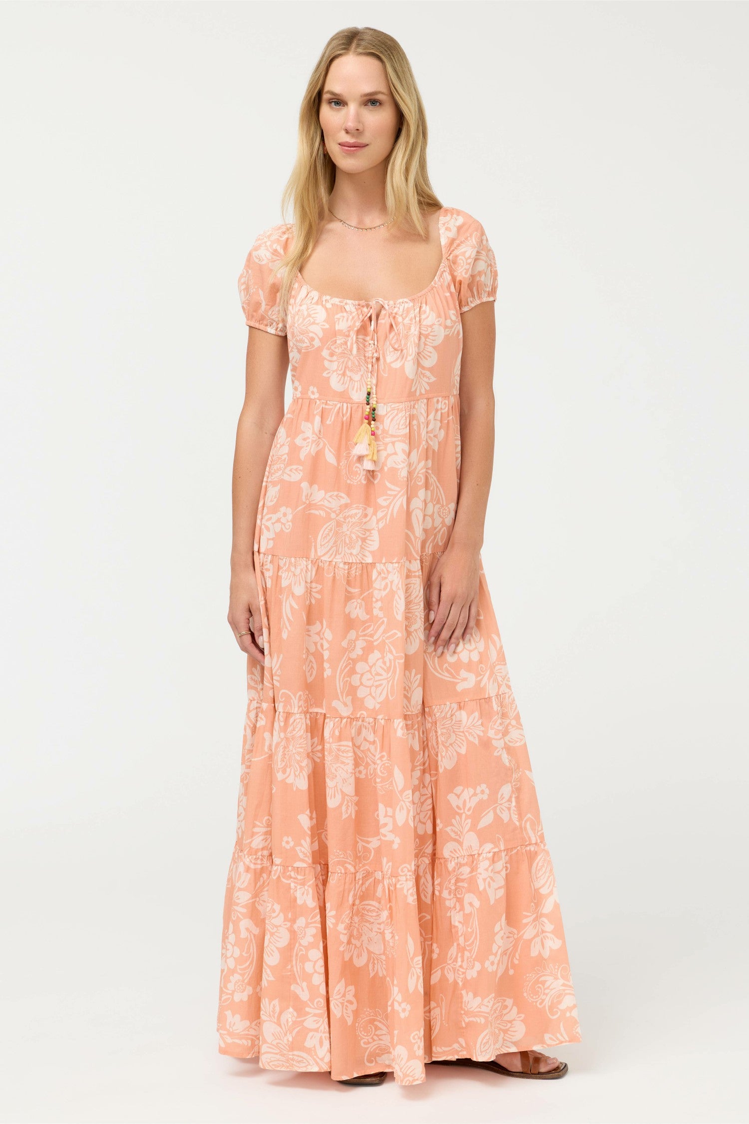 Johnny Was LILY RAE TIERED MAXI DRESS