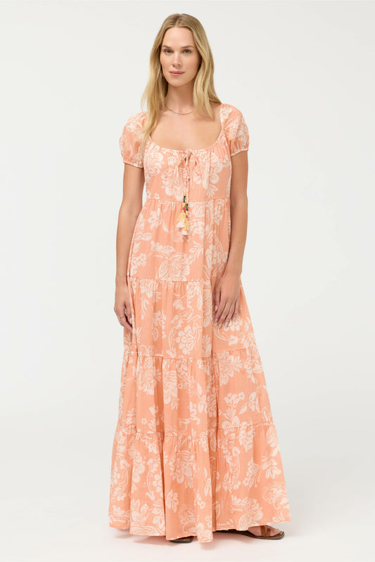 Johnny Was LILY RAE TIERED MAXI DRESS