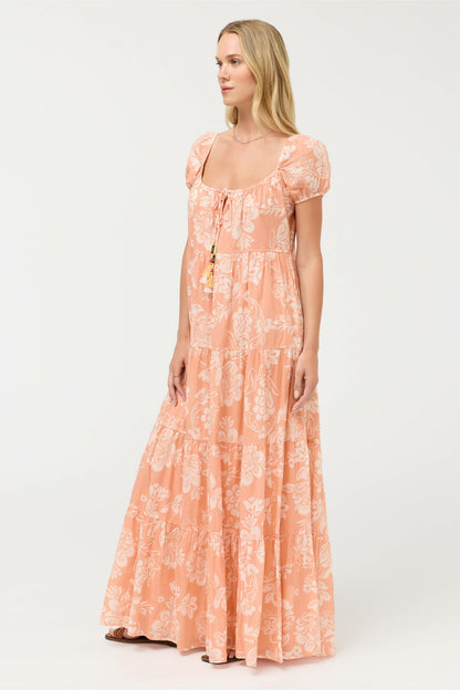 Johnny Was LILY RAE TIERED MAXI DRESS