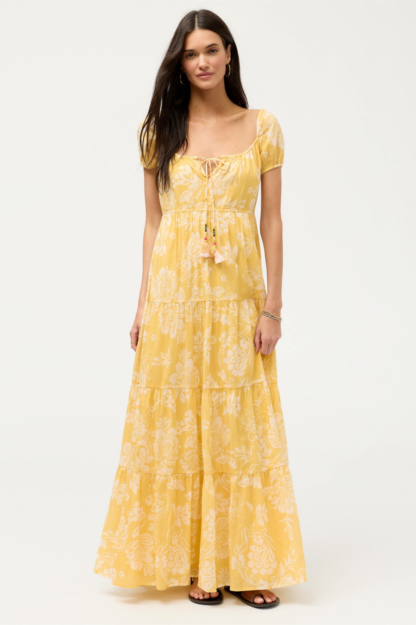 Johnny Was LILY RAE TIERED MAXI DRESS