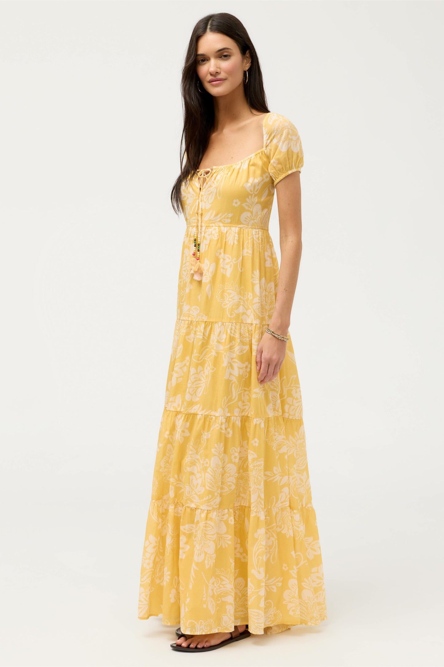 Johnny Was LILY RAE TIERED MAXI DRESS