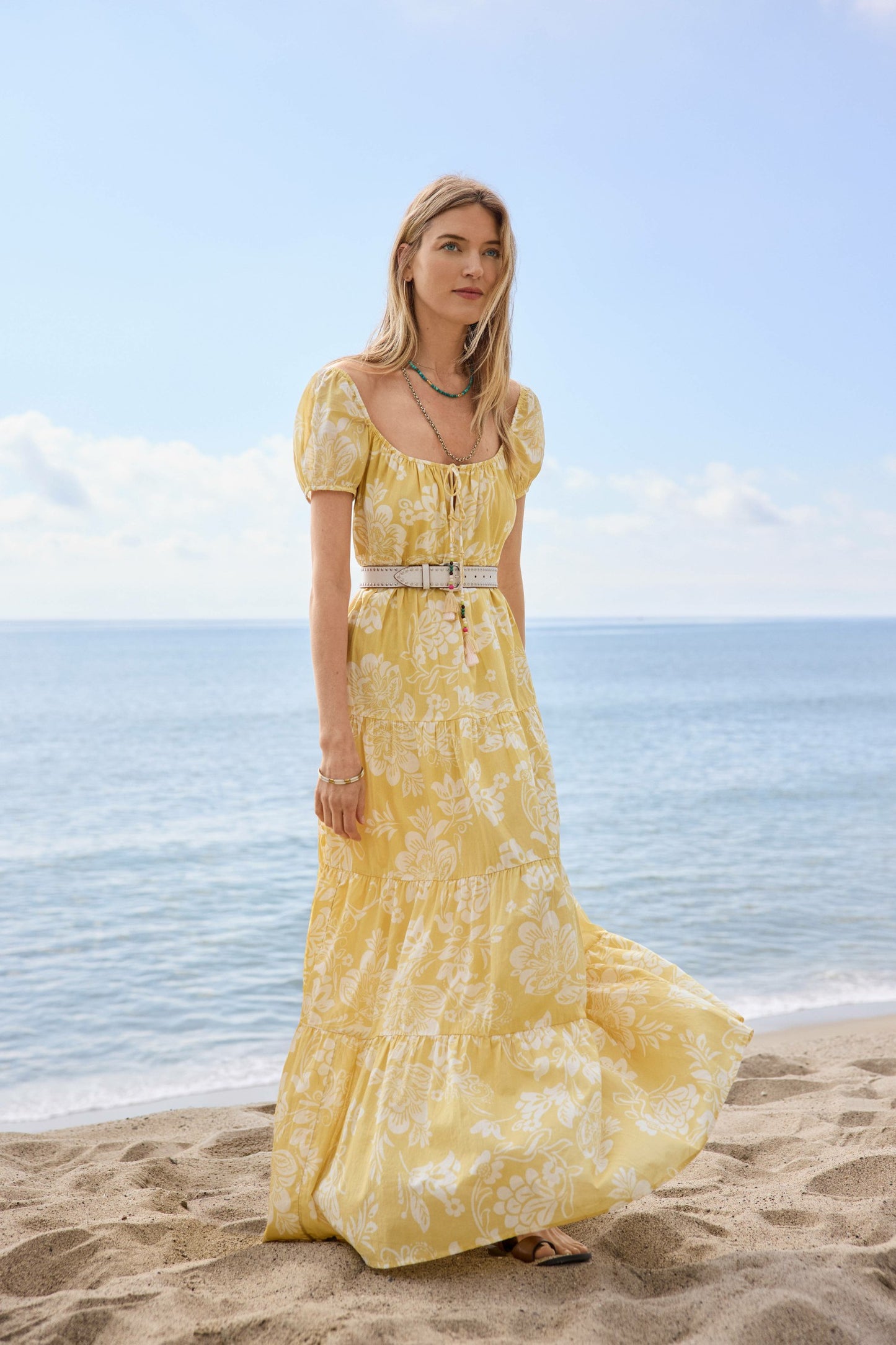 Johnny Was LILY RAE TIERED MAXI DRESS