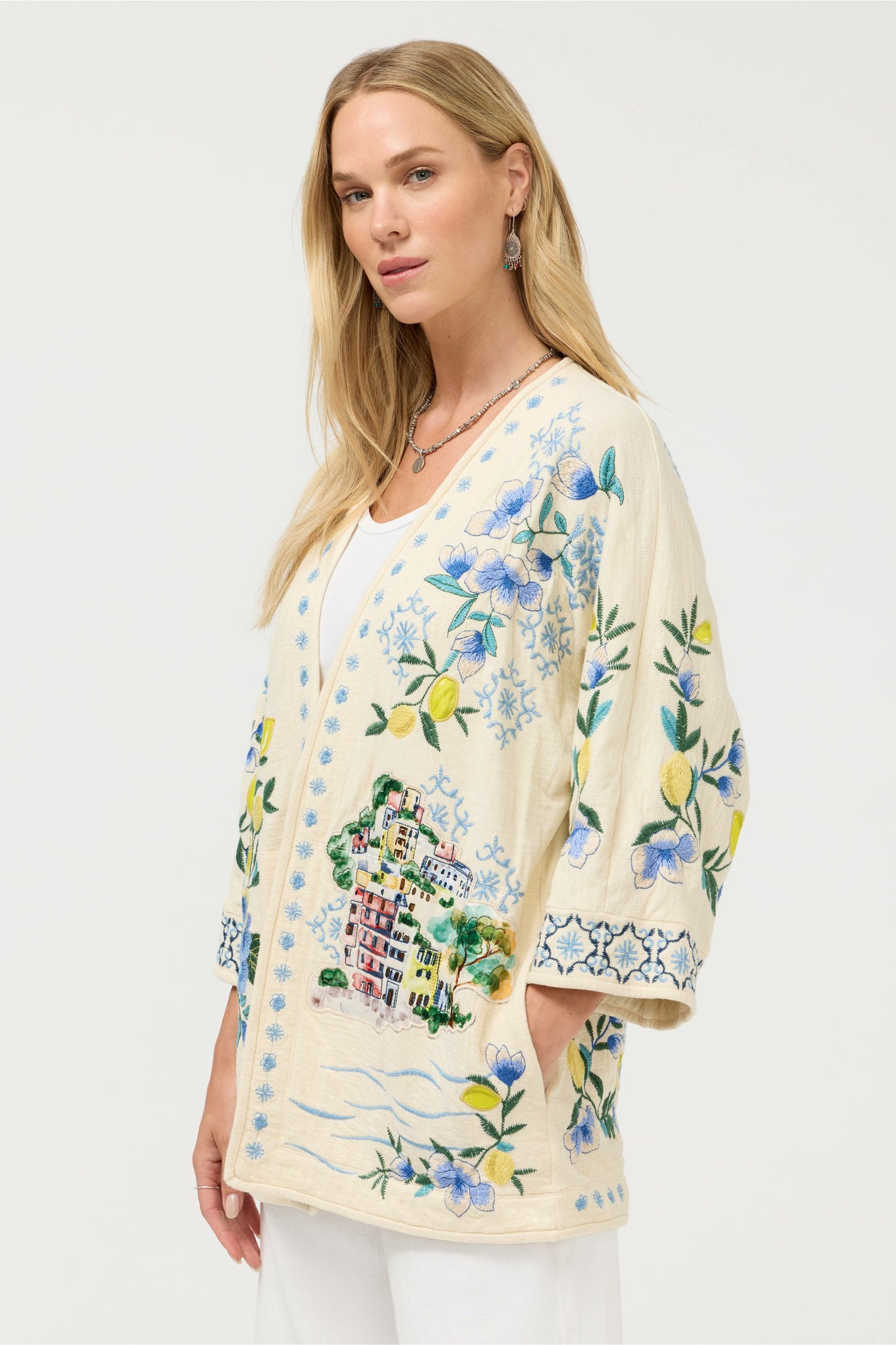 Johnny Was BIYA SHORT KIMONO