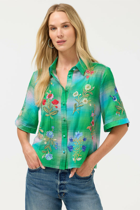 Johnny Was RELAXED KIMONO SHIRT