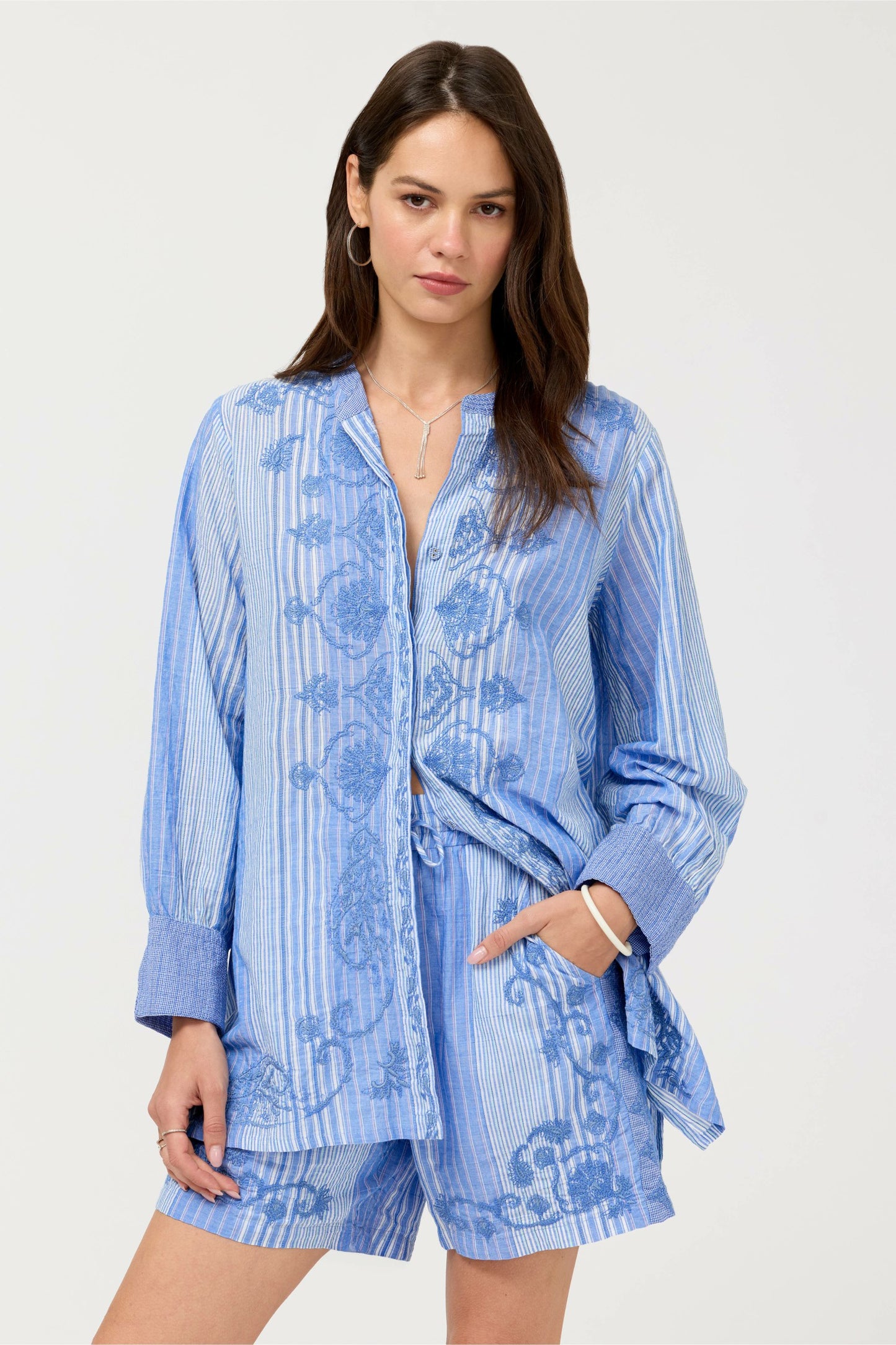 Johnny Was VOYAGER TUNIC