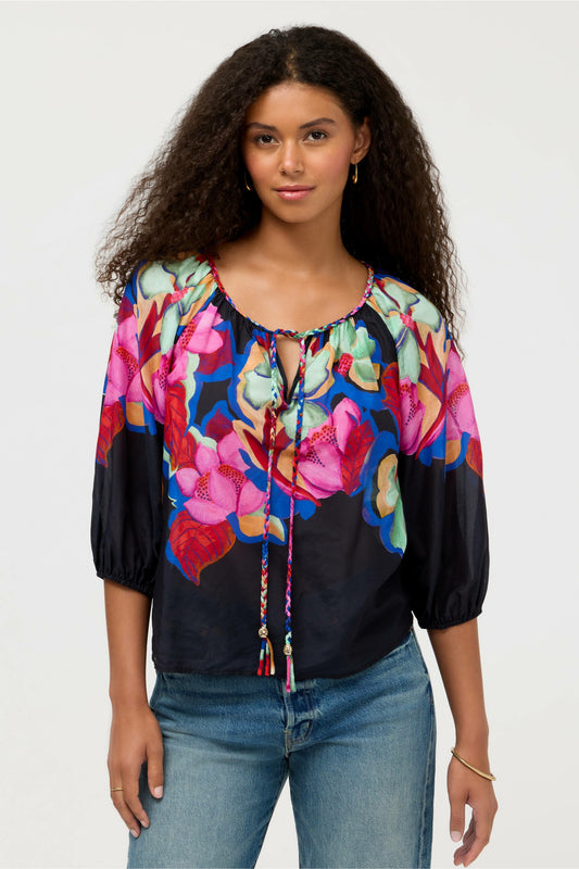 Johnny Was MONACO PEASANT BLOUSE