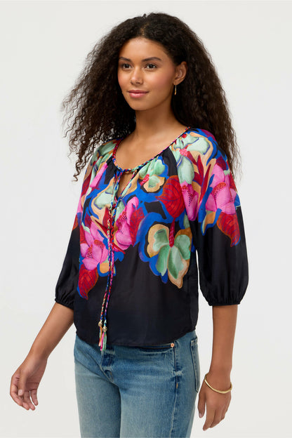 Johnny Was MONACO PEASANT BLOUSE
