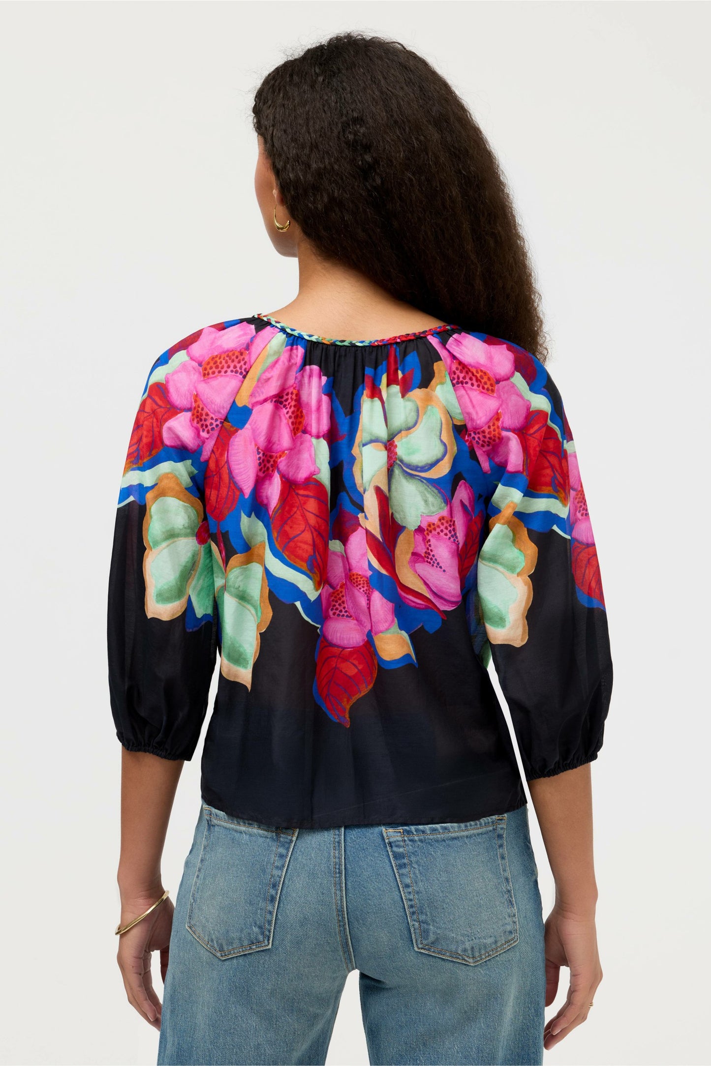 Johnny Was MONACO PEASANT BLOUSE