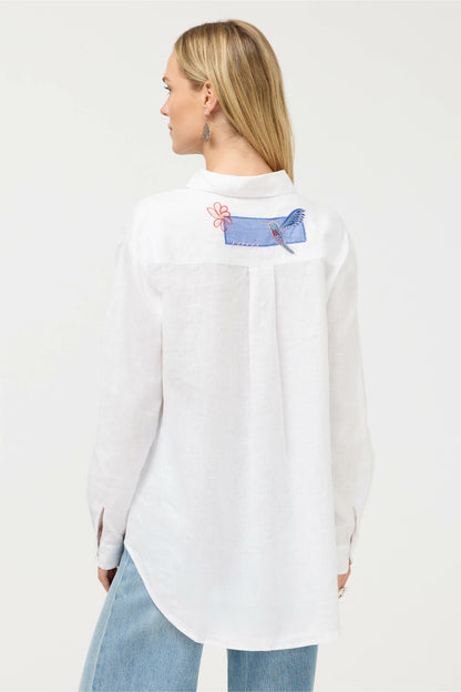 Johnny Was JW X ASHLEY PERCIVAL OVERSIZED SHIRT