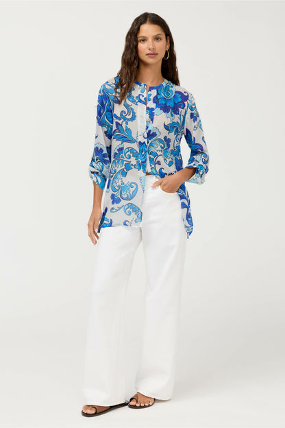Johnny Was HENLEY POPOVER TUNIC