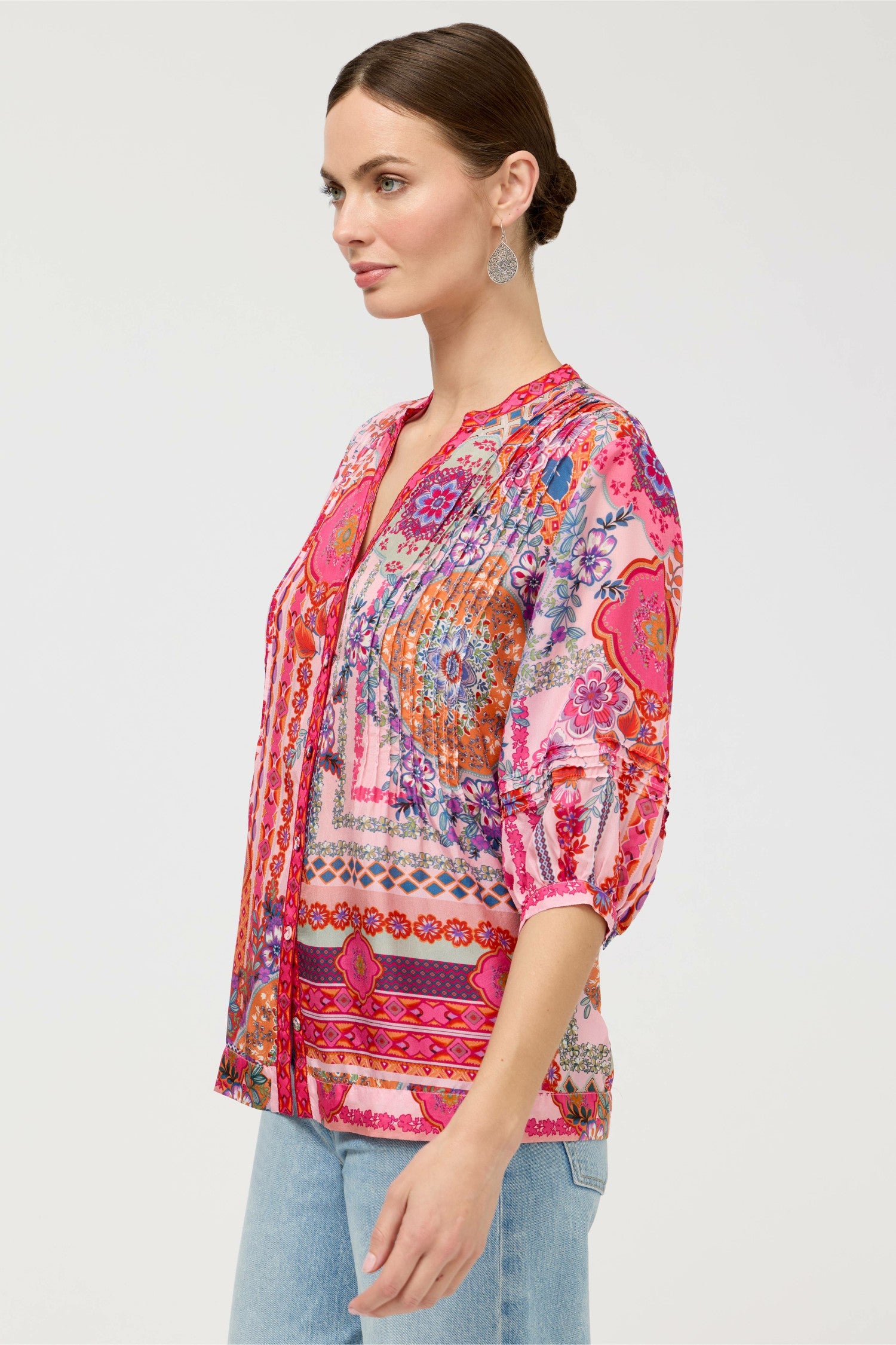 Johnny Was VACANZA BLOUSE