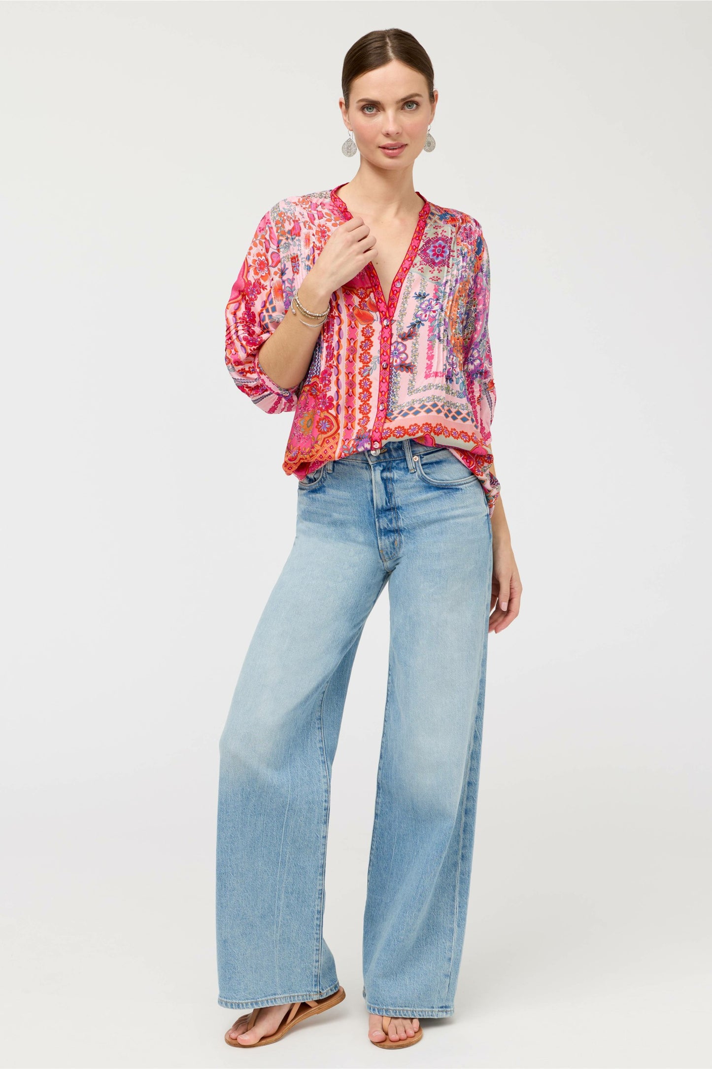 Johnny Was VACANZA BLOUSE