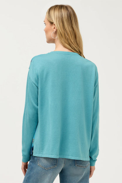 Johnny Was THE PRINTED DROP SHOULDER PULLOVER