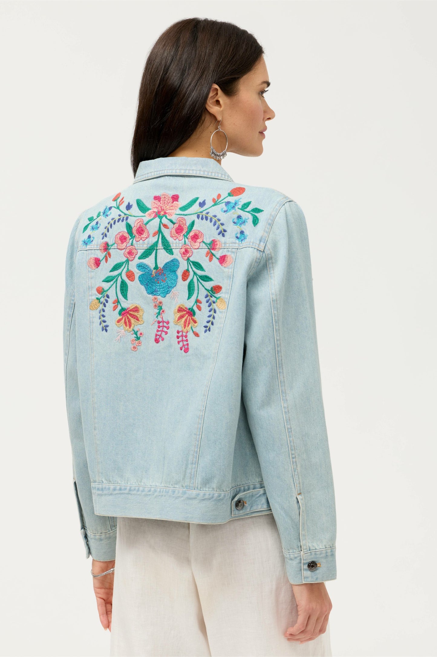 Johnny Was SOLINE DENIM JACKET