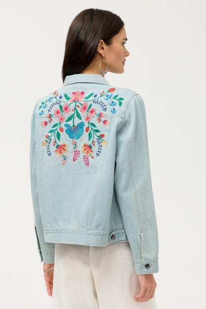 Johnny Was SOLINE DENIM JACKET