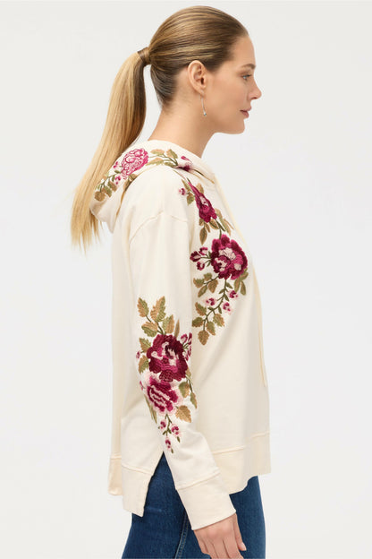Johnny Was MEHDI HOODED SWEATSHIRT TUNIC