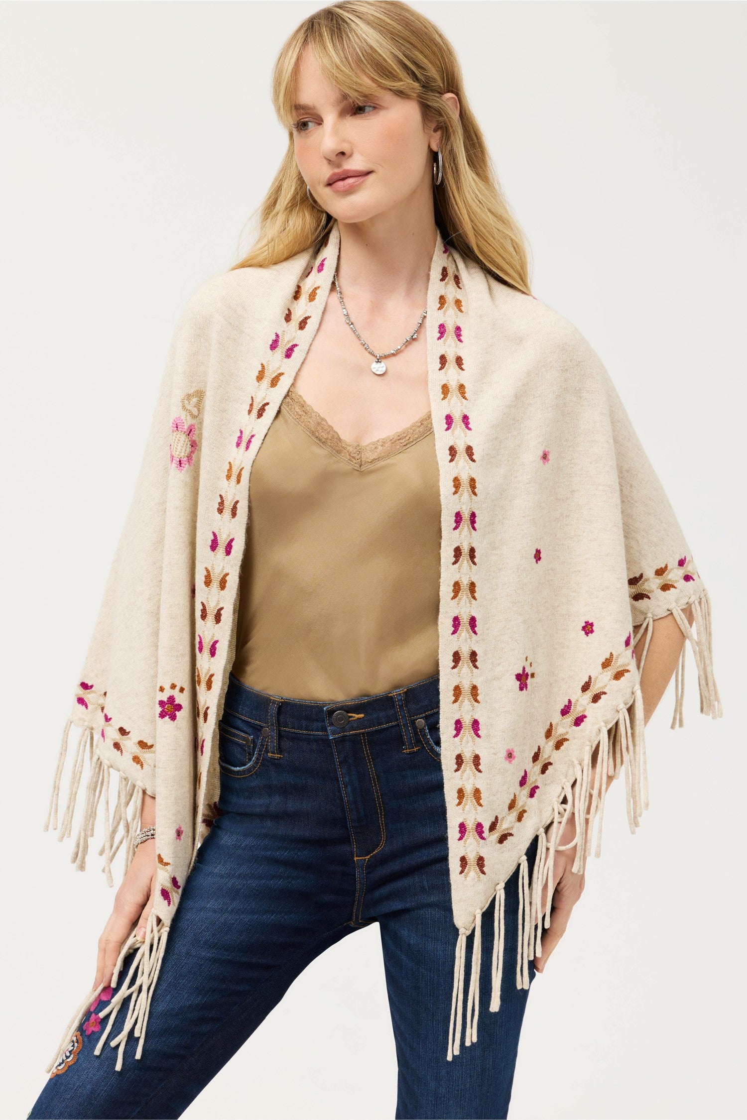 Johnny Was THE FRINGE SHAWL