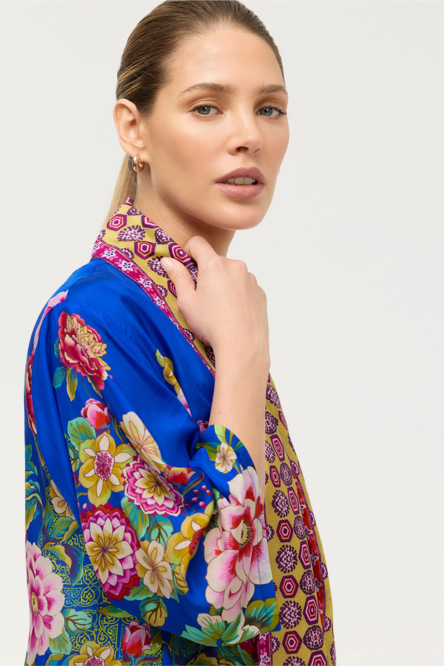 Johnny Was ANTHURIUM KIMONO