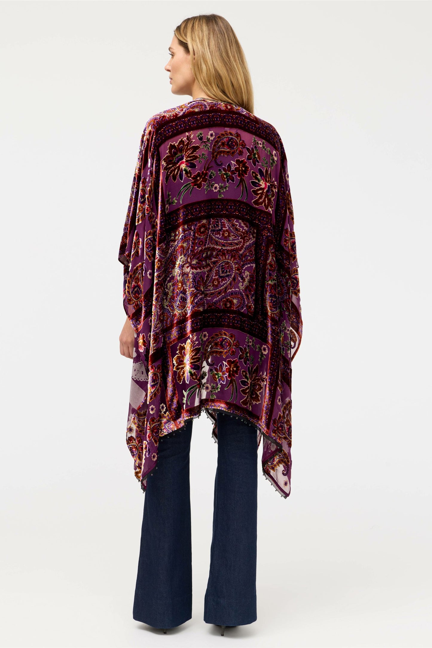 Johnny Was BURNOUT VELVET SHAWL