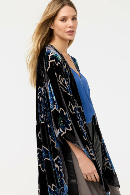 Johnny Was BURNOUT VELVET SHAWL