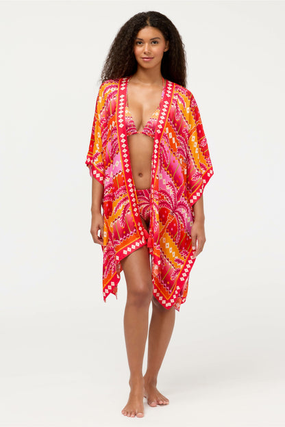 Johnny Was ZAHARA SHORT KIMONO