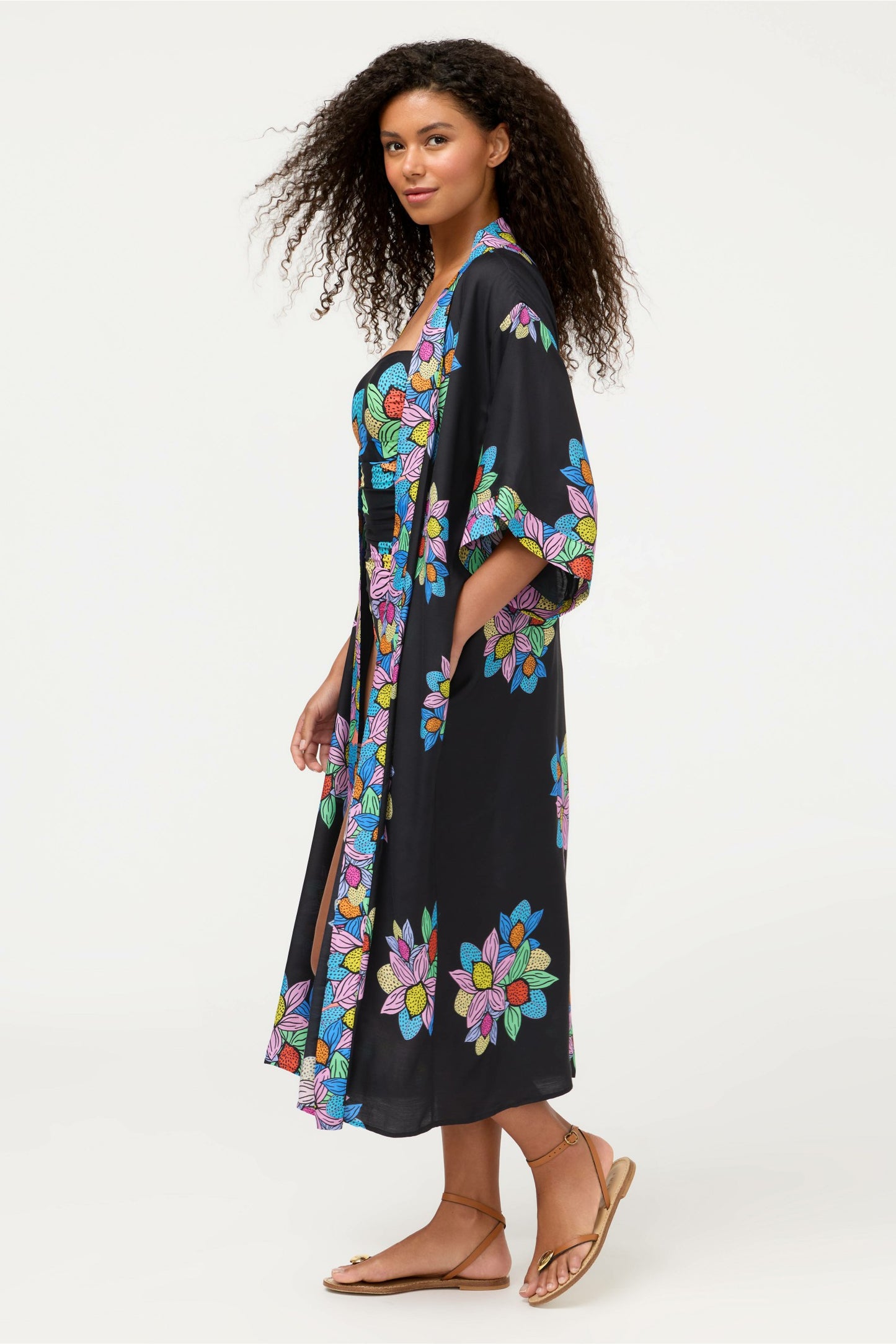 Johnny Was JW X ASHLEY PERCIVAL LONG KIMONO