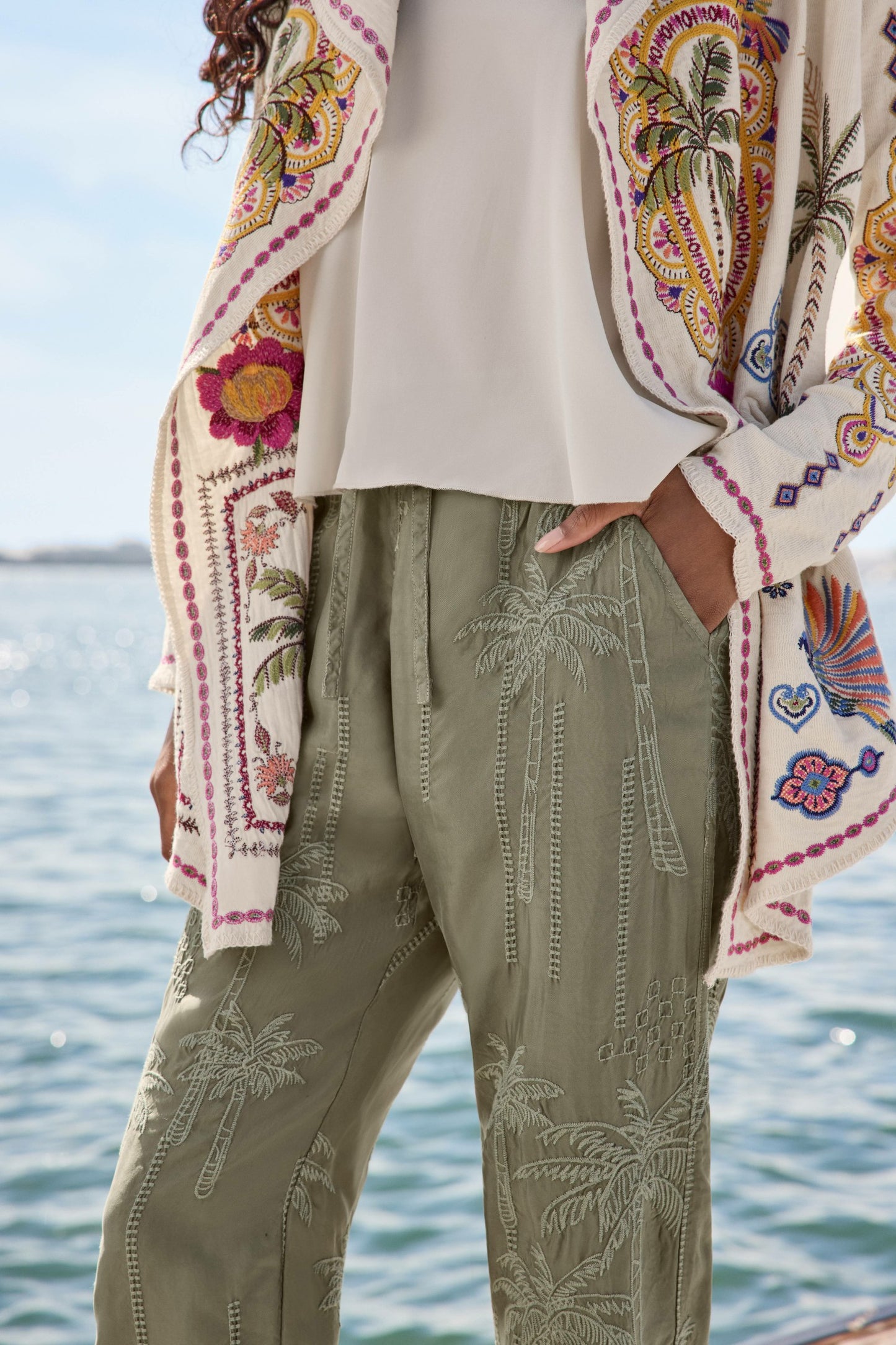 Johnny Was ESTHER TONAL JOGGER
