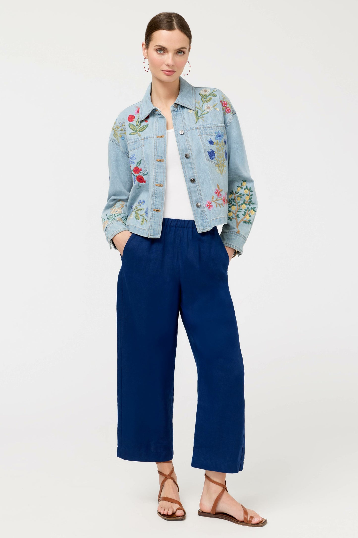 Johnny Was LINEN PANT