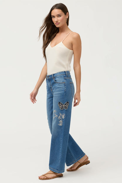 Johnny Was THE STRAIGHT WIDE LEG JEAN