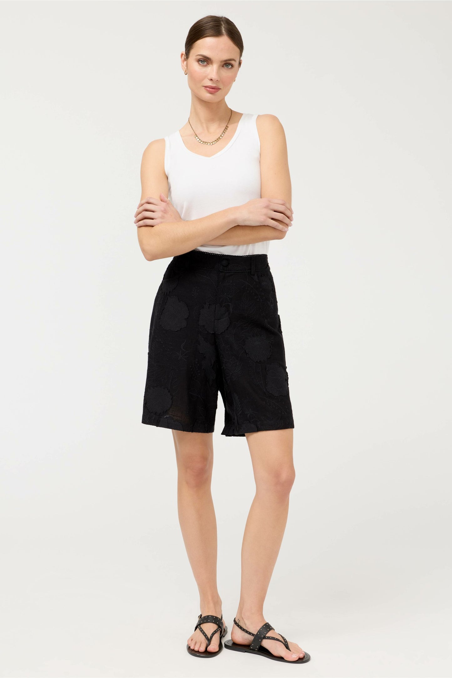 Johnny Was JANICY BERMUDA SHORT