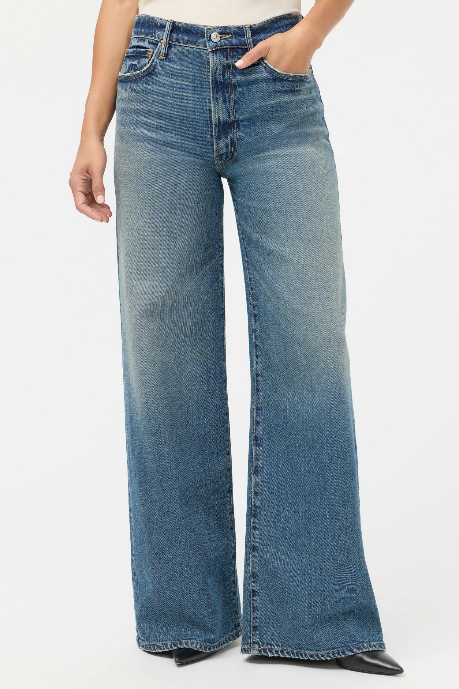 Johnny Was COLLETTE WIDE LEG JEAN