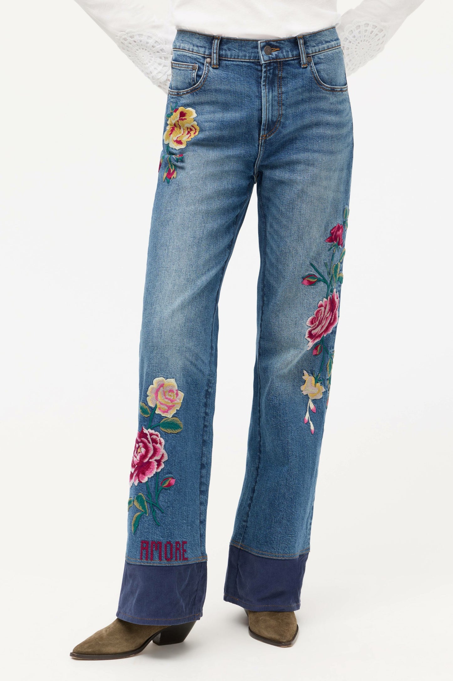 Johnny Was THE HIGH RISE WIDE LEG JEAN
