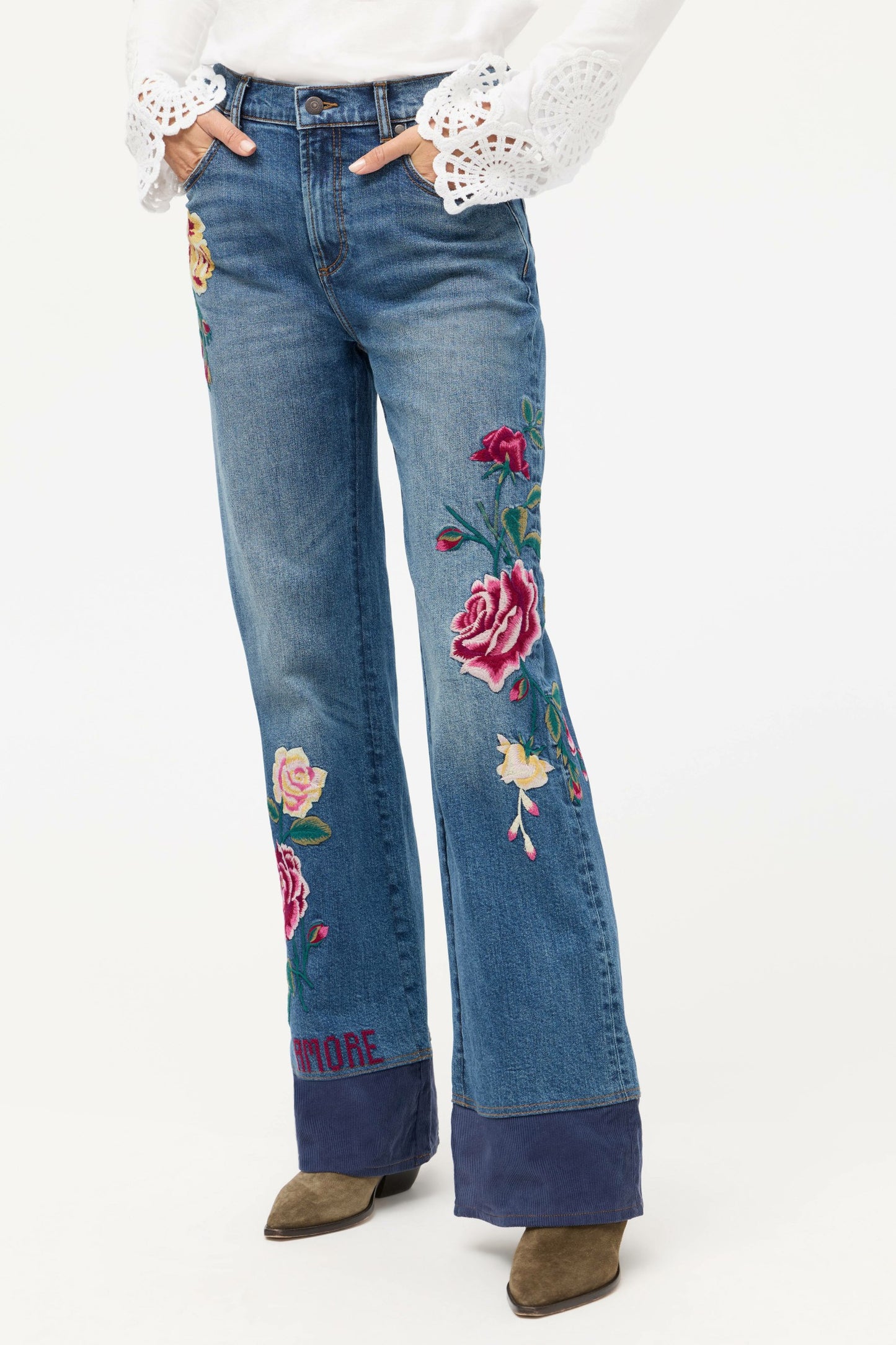 Johnny Was THE HIGH RISE WIDE LEG JEAN