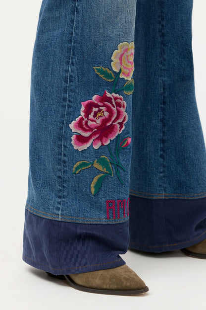 Johnny Was THE HIGH RISE WIDE LEG JEAN