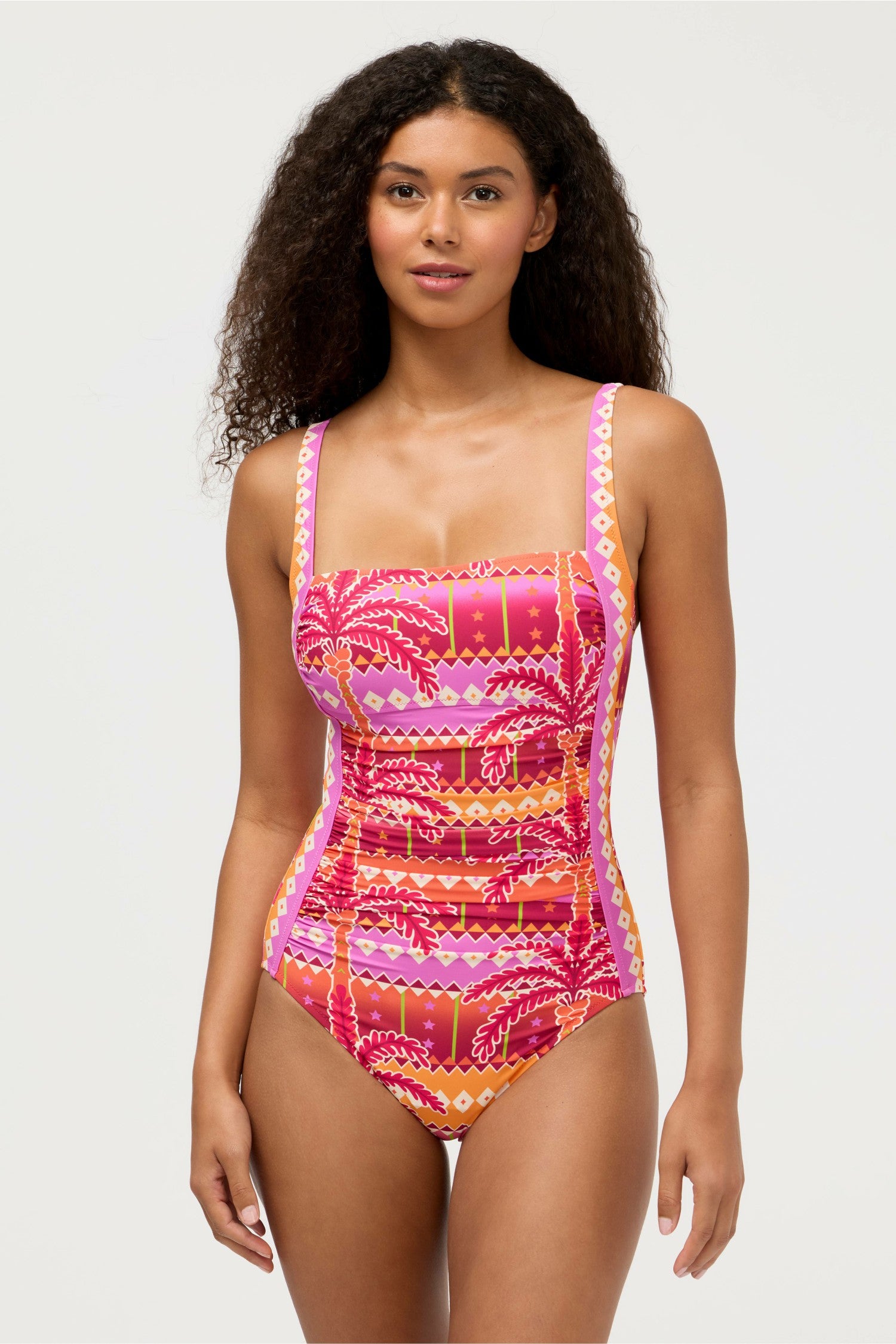 Johnny Was MARILYN RUCHED ONE PIECE
