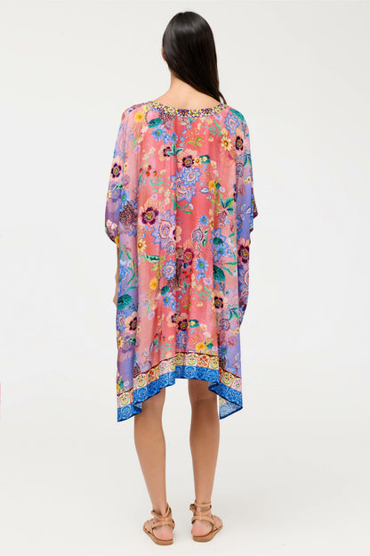 Johnny Was LILLIANA TIE SHORT KAFTAN