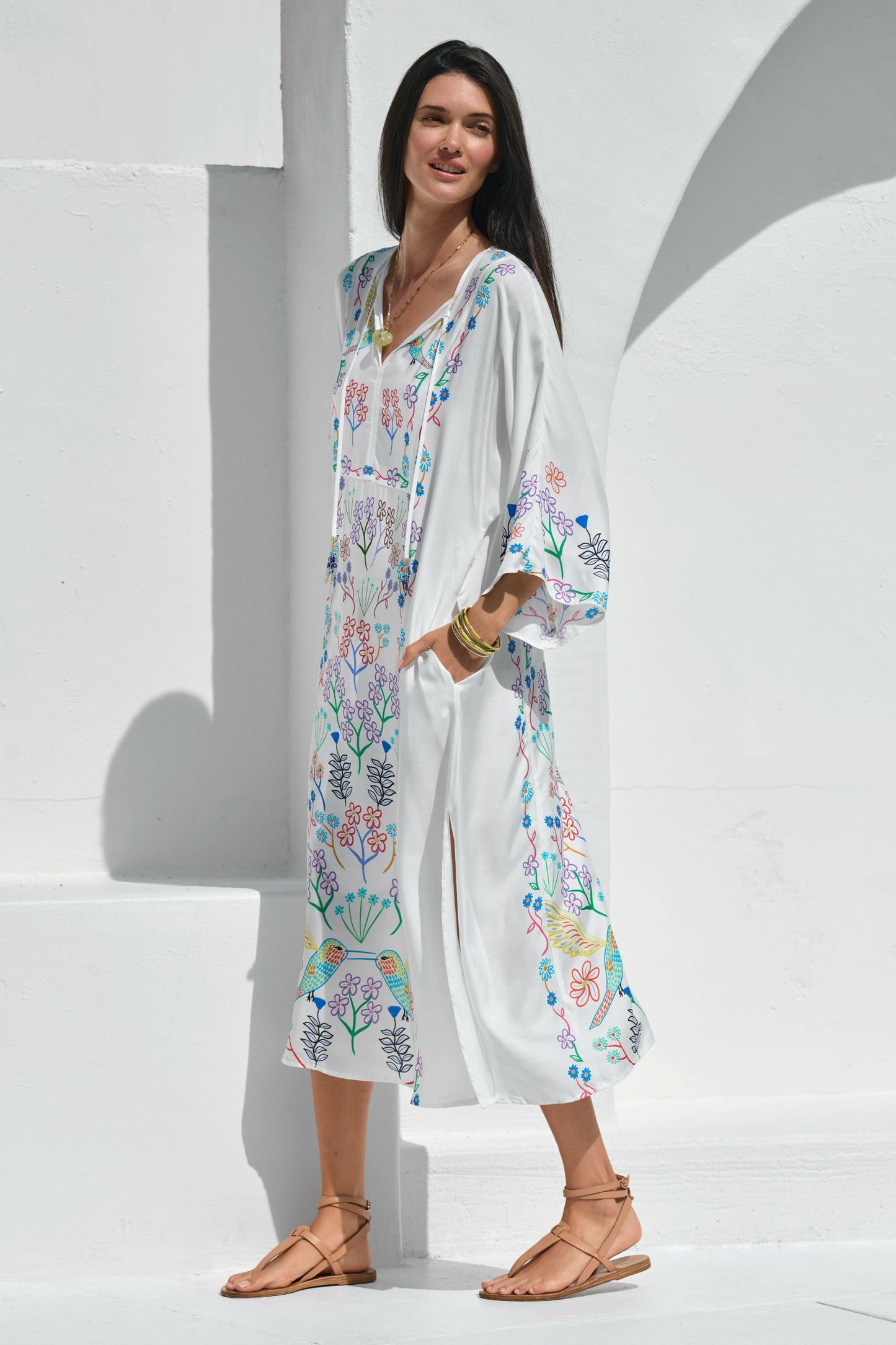 Johnny Was JW X ASHLEY PERCIVAL AVERI KAFTAN