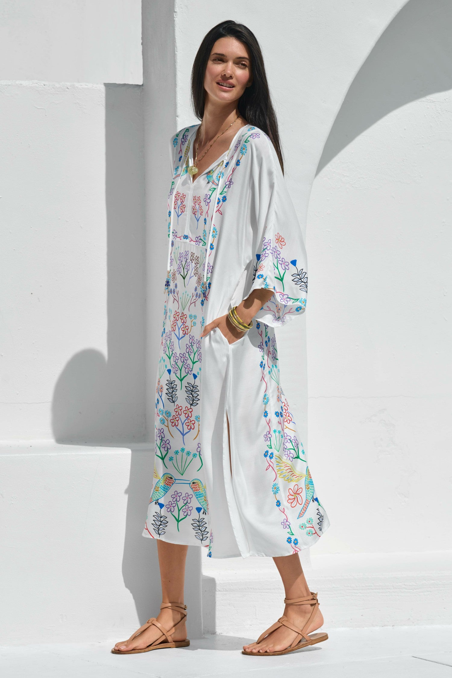 Johnny Was JW X ASHLEY PERCIVAL AVERI KAFTAN