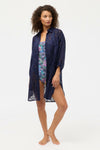 Navy Marilla Eyelet