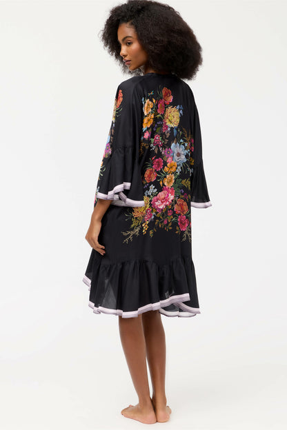 Johnny Was BACCARA RUFFLE KIMONO