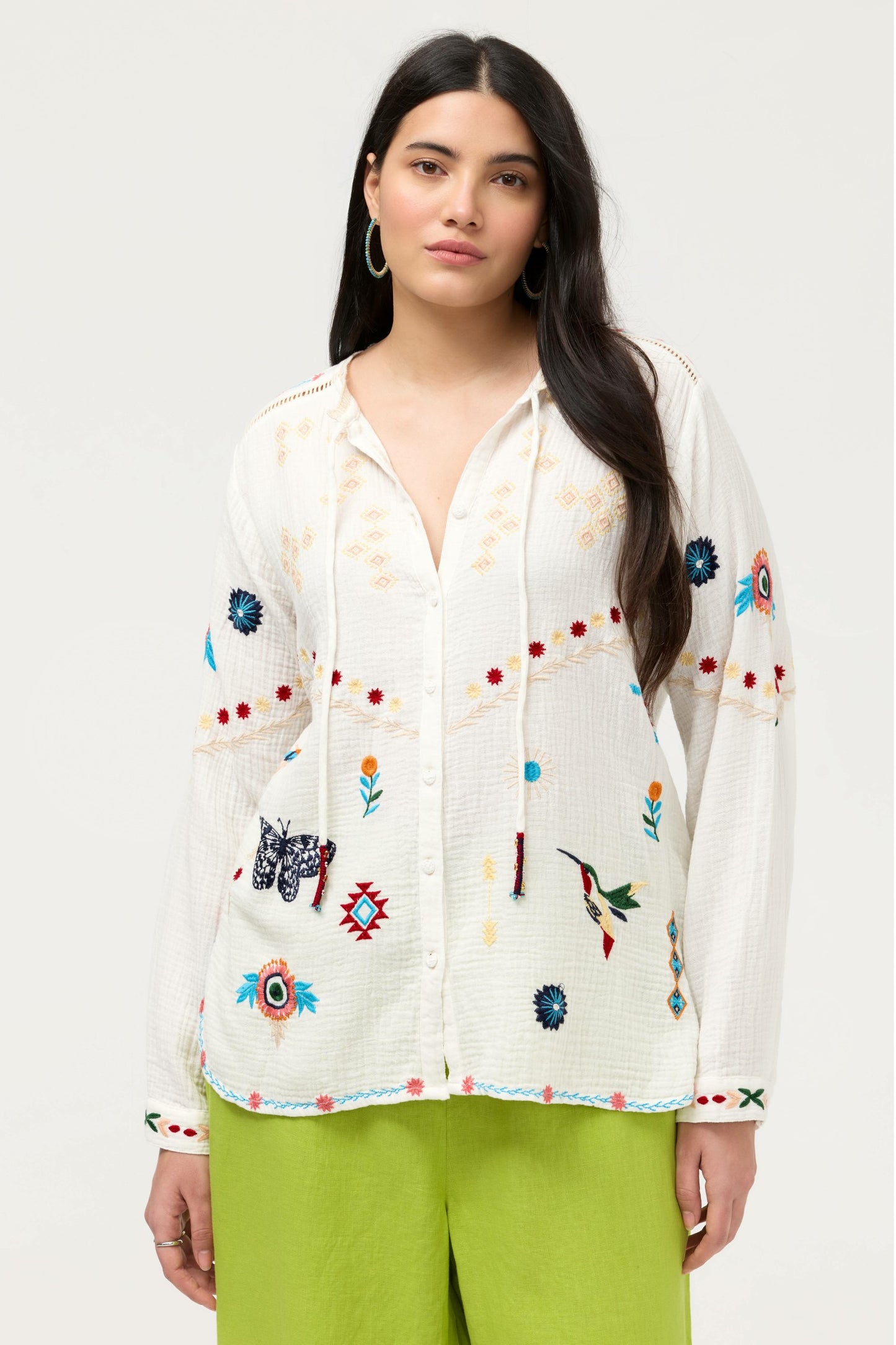 Johnny Was PAULINA SHIRT