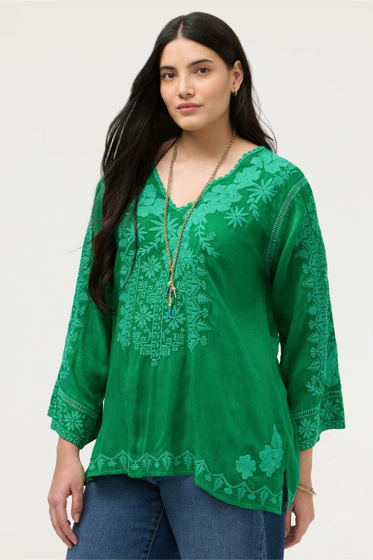 Johnny Was RIVEDA TONAL BLOUSE