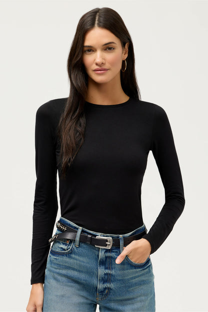 Johnny Was ESSENTIALS SOFT TOUCH LONG SLEEVE CREW NECK