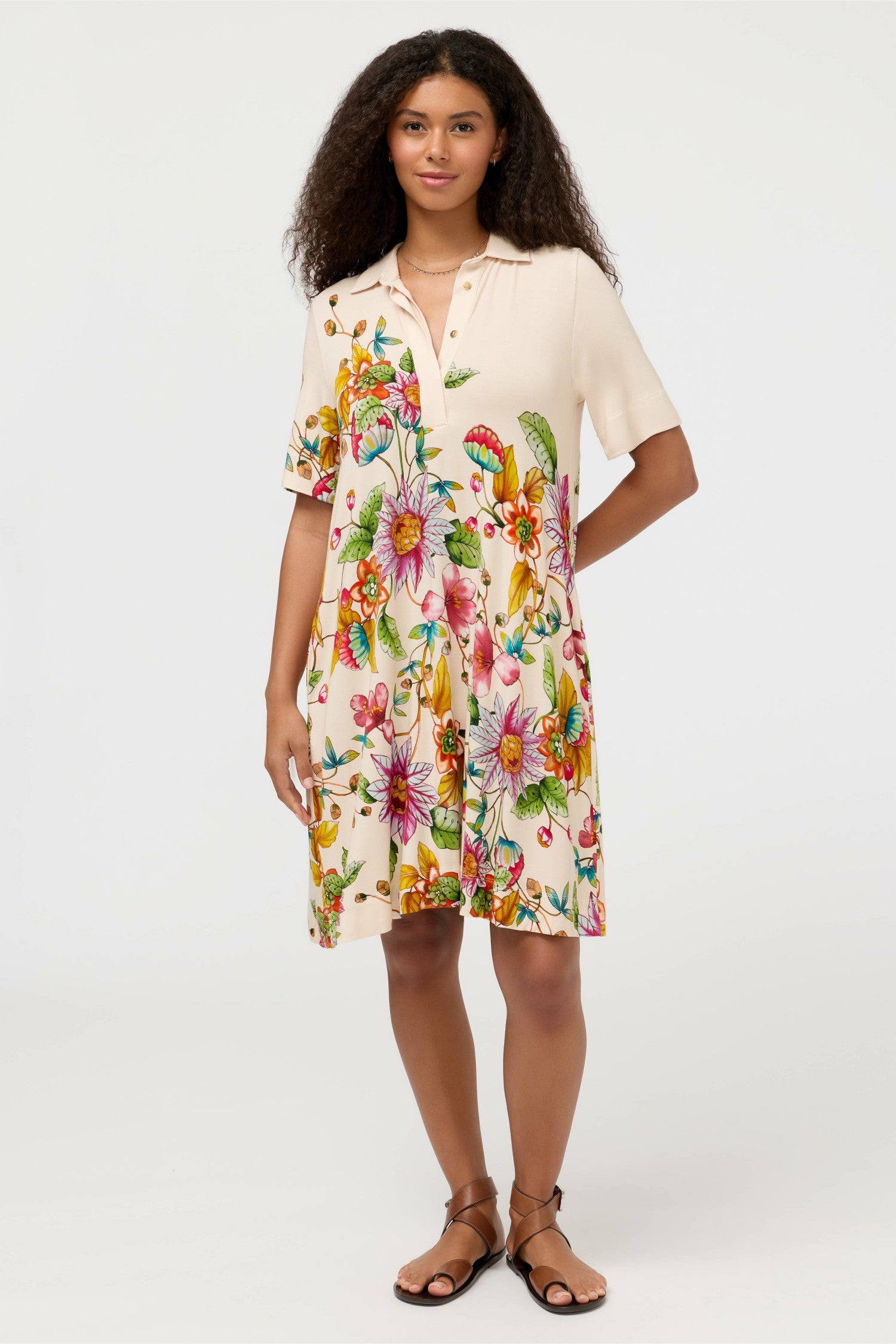 Johnny Was THE JANIE FAVORITE POLO SWING DRESS