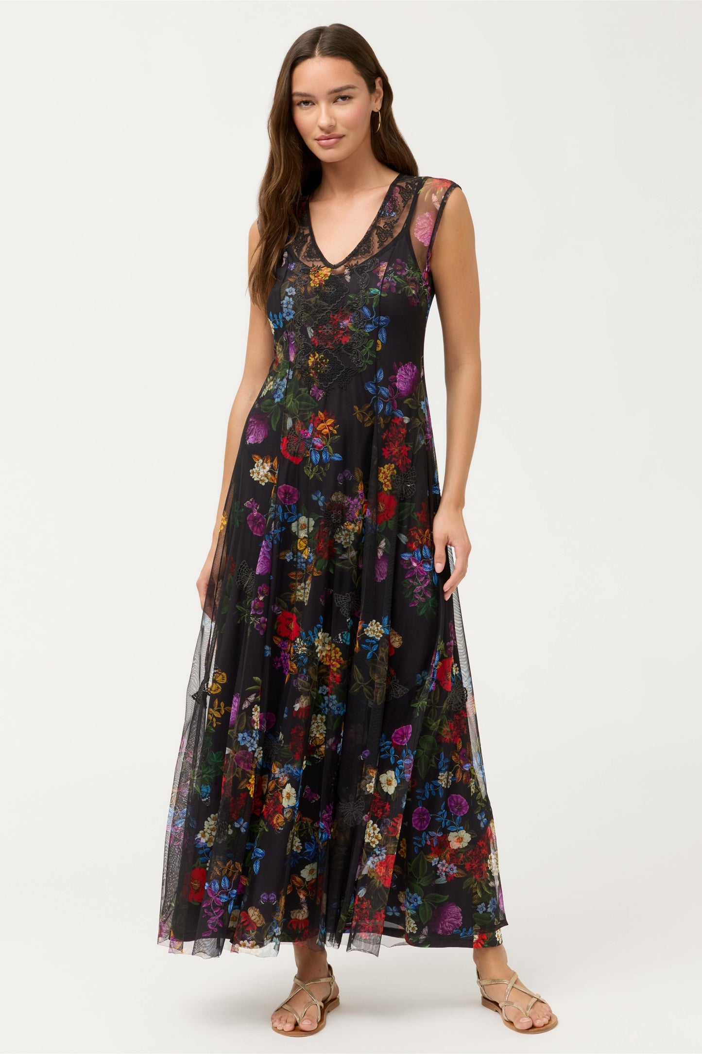 Johnny Was SOCORRO MESH DRESS