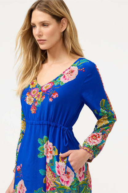Johnny Was TIERED MAXI DRESS