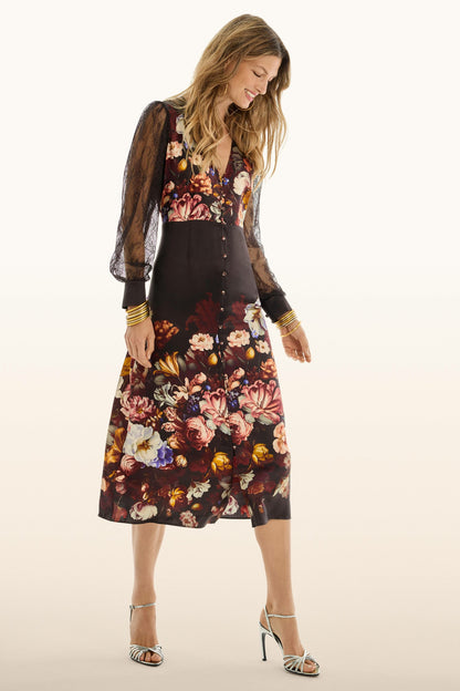 Johnny Was MICAELA MIDI DRESS