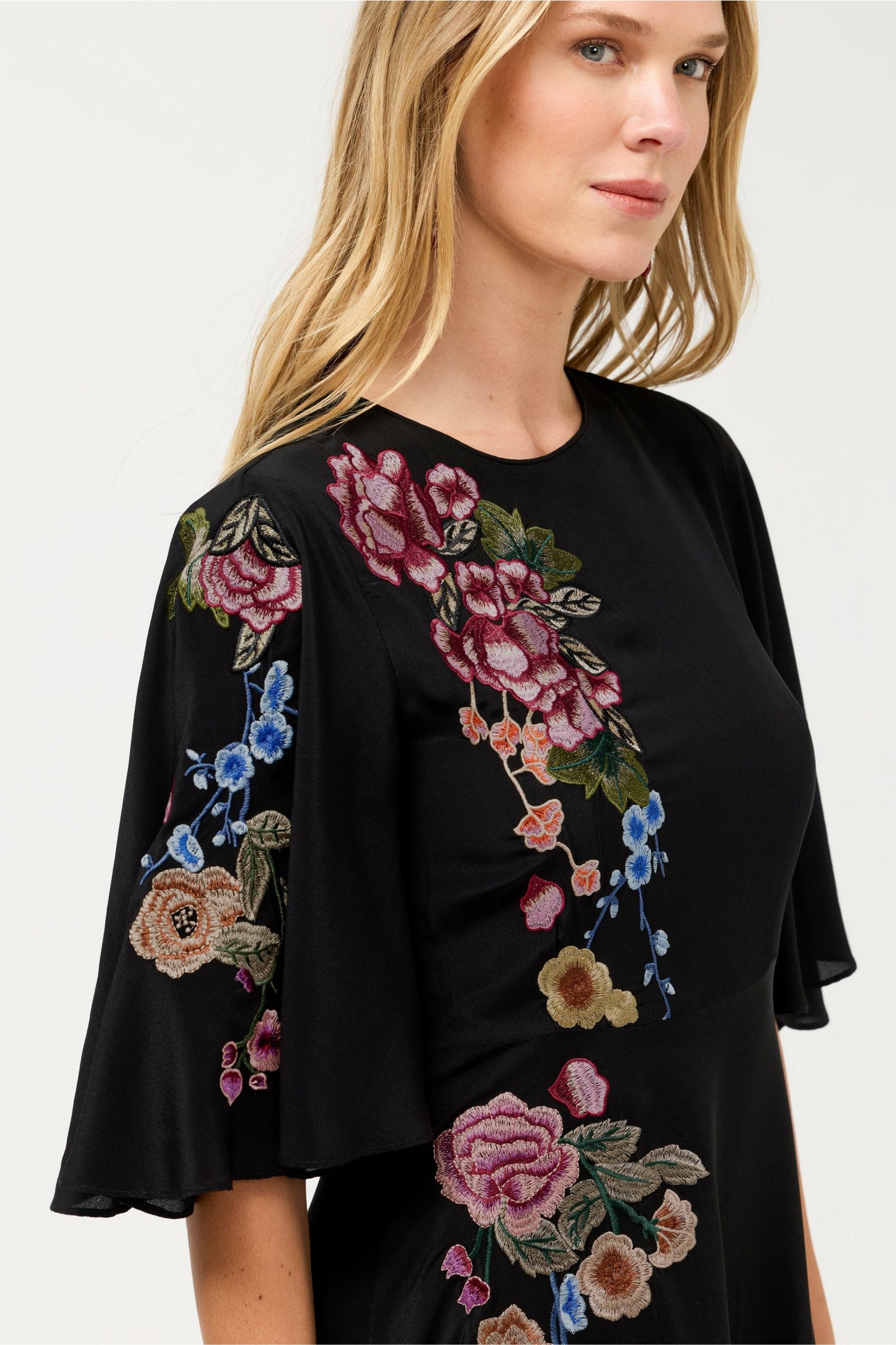 Johnny Was GINZA SILK MAXI DRESS