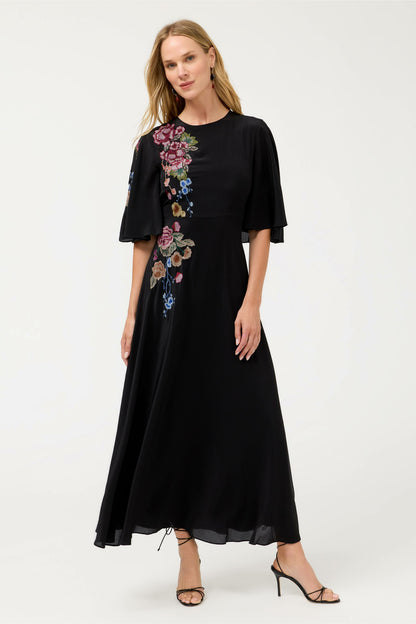 Johnny Was GINZA SILK MAXI DRESS